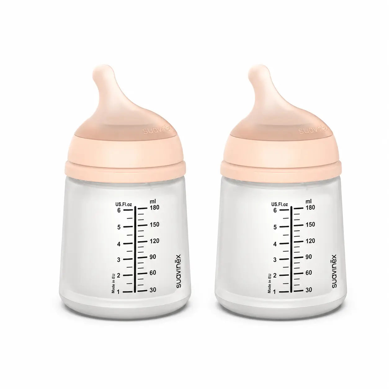 Suavinex Biberão Anti-cólicas Zero Zero 180 Ml, Fluxo Adaptável (A), +0 Meses, Justo , embalagem 2