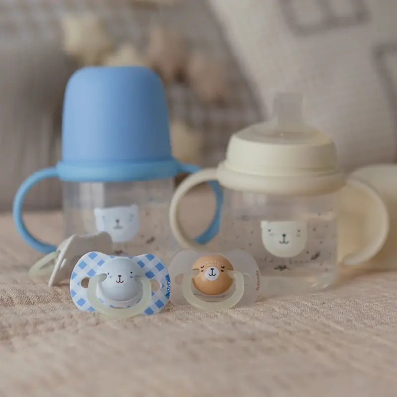 Suavinex Biberão Noite & Dia +6 Meses Wild&Free Bege, 150 ml