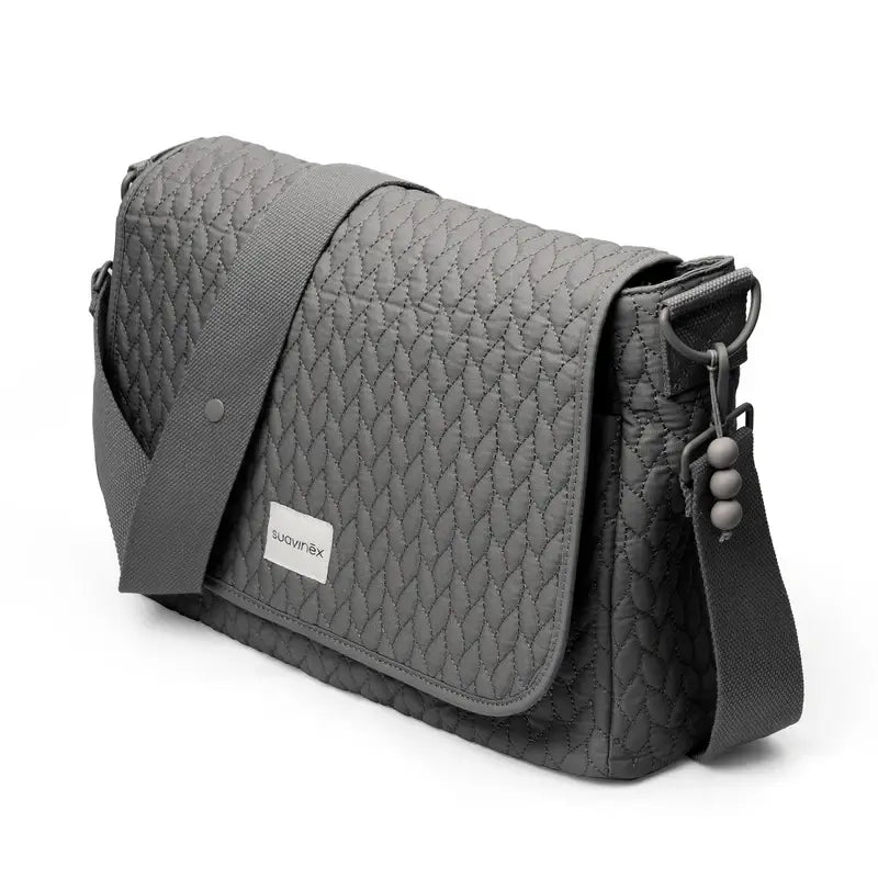 Suavinex Maternity Satchel Shoulder Bag, cinzento