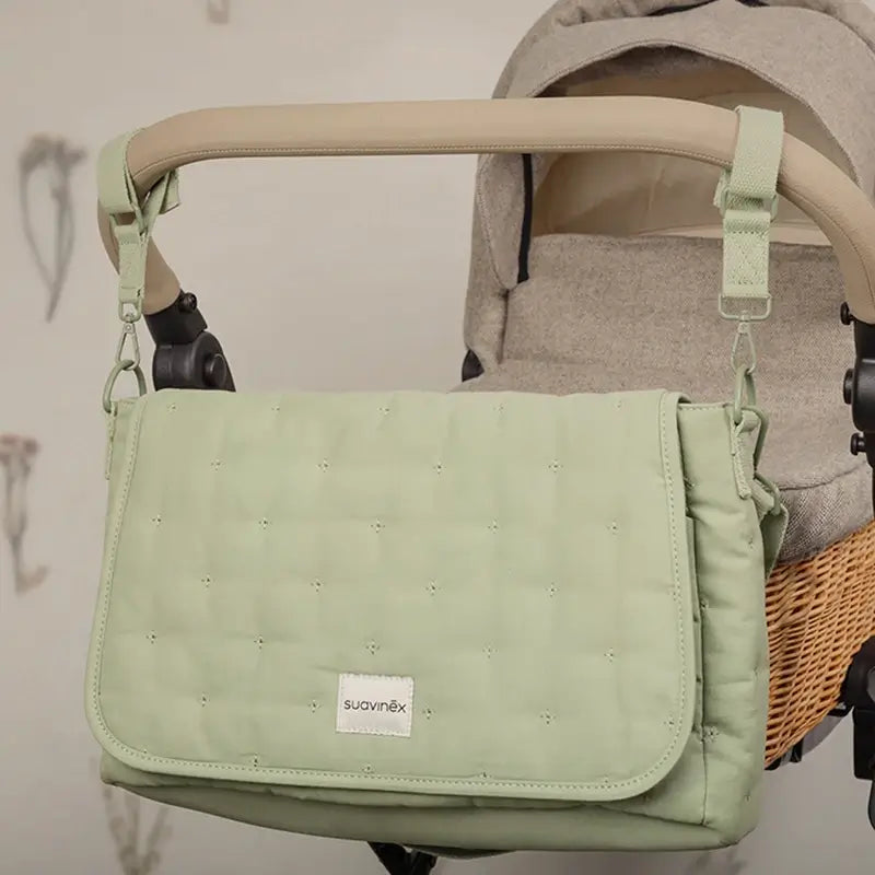 Suavinex Maternidade Bolsa de mão Poesia Bolsa de ombro verde