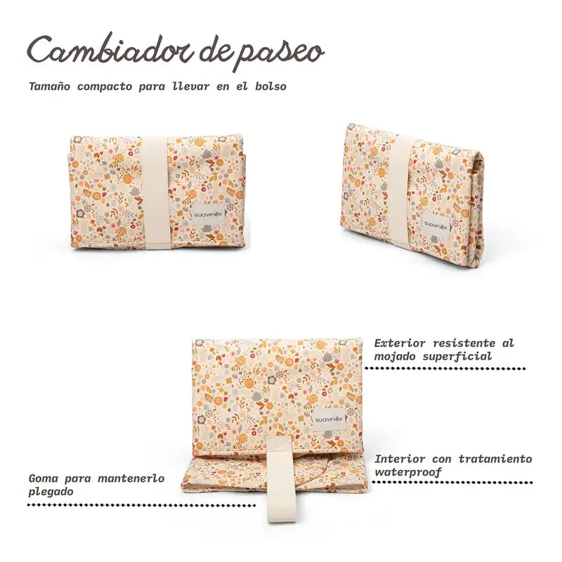 Suavinex Mudança de roupa portátil, cinzento