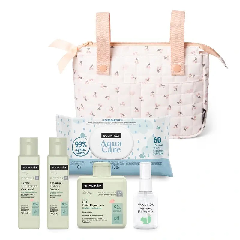 Suavinex Baby Care Mini Bag Baby Care Rosa