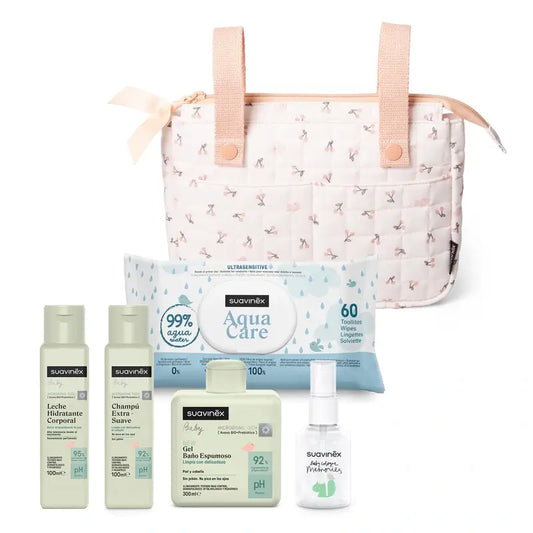 Suavinex Baby Care Mini Bag Baby Care Rosa