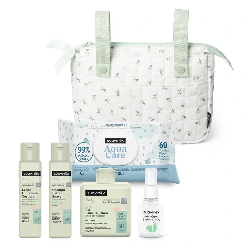 Suavinex Baby Care Mini Bag Baby Care Verde