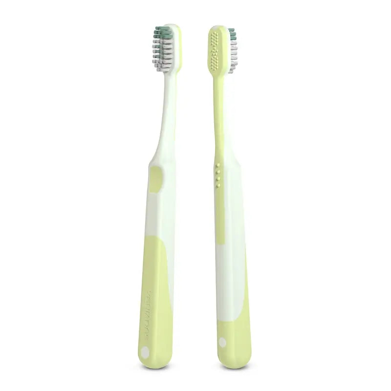 Suavinex Escova de dentes para crianças +6 anos, verde