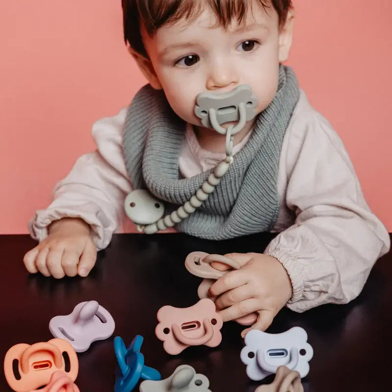 Suavinex Chupeta All Silicone Soother Sx Pro, 0/6 meses, creme irlandês