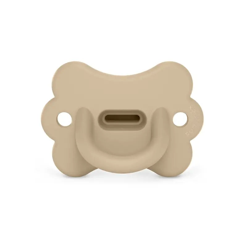 Suavinex Pacifier All Silicone Physiological Sx Pro, 0/6 meses, Irish Cream Butterfly