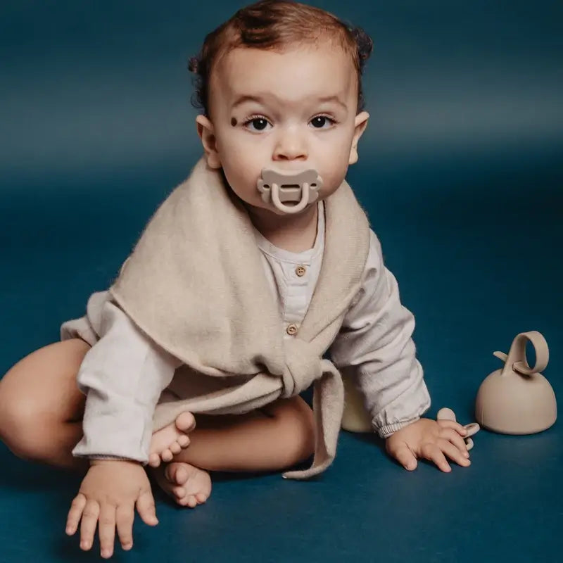 Suavinex Pacifier All Silicone Physiological Sx Pro, 0/6 meses, Irish Cream Butterfly