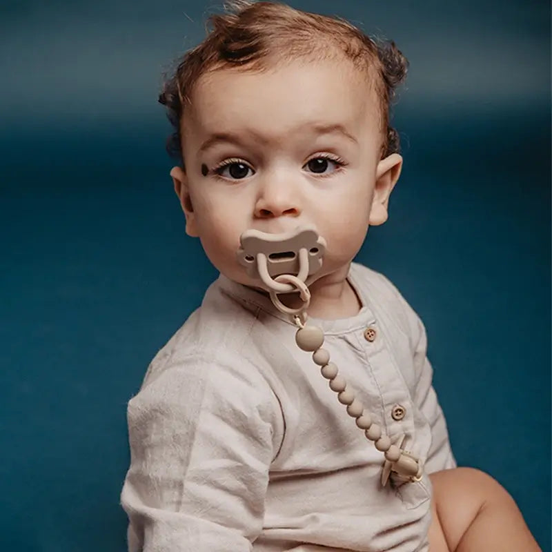 Suavinex Pacifier All Silicone Physiological Sx Pro, 0/6 meses, Irish Cream Butterfly