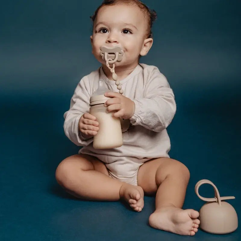 Suavinex Pacifier All Silicone Physiological Sx Pro, 0/6 meses, Irish Cream Butterfly