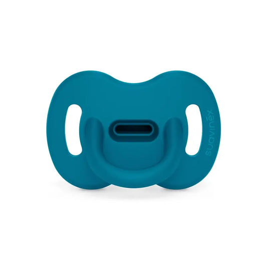 Suavinex Pacifier All Silicone Physiological Sx Pro, 6/18 meses, Deep Ocean