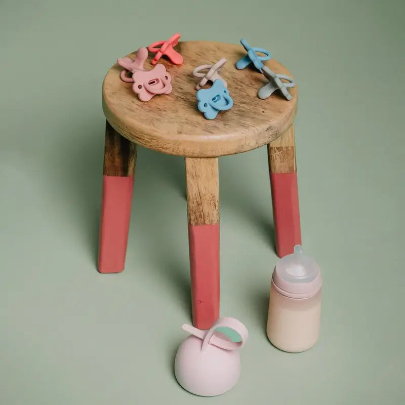 Suavinex Pacifier All Silicone Physiological Sx Pro, 6/18 meses, Butterfly Infinity Blue