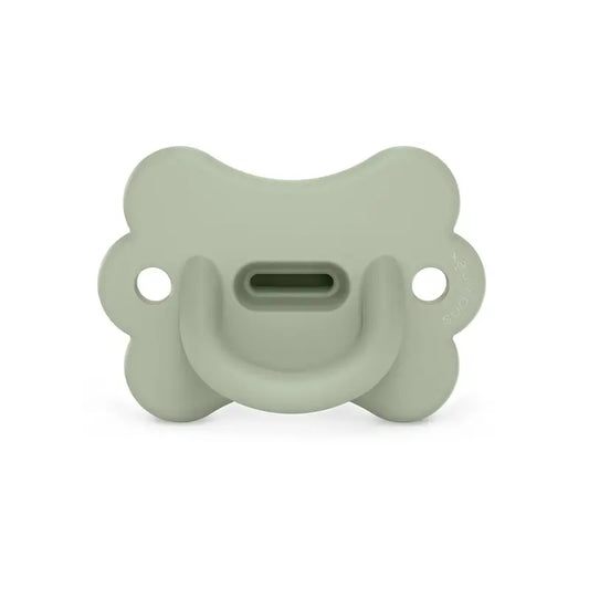 Suavinex Pacifier All Silicone Pacifier Sx Pro, 6/18 meses, Butterfly Lake Green