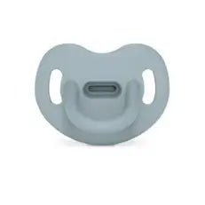 Suavinex Chupete Todo Silicona, Para Bebés 0/6 Meses, Chupete Con Tetina Anatómica Sx Pro, Colour Essence, Azul 
