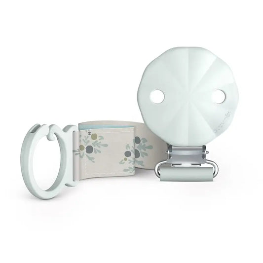 Suavinex Fabric Pacifier +0 Months, Poetry Blue