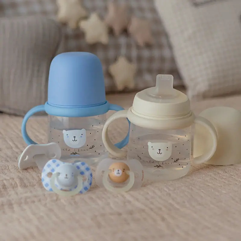 Suavinex Night & Day Night Soothers Sx Pro Teat 0/6 Meses Azul, 2 unidades