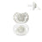 Suavinex Night & Day Night Soothers Sx Pro Teat 6/18 Months Cinzento, 2 unidades