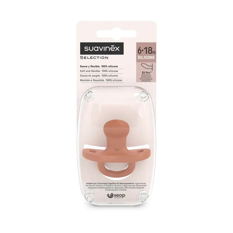 Suavinex Sx Pro Teat Soothers 6/18 meses Colour Essence Teja