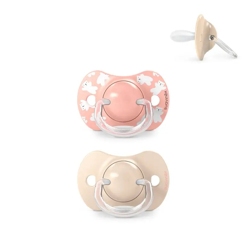 Suavinex Chupetas Sx Pro Teat 6/18 Meses Wild&Free Rosa, 2 unidades