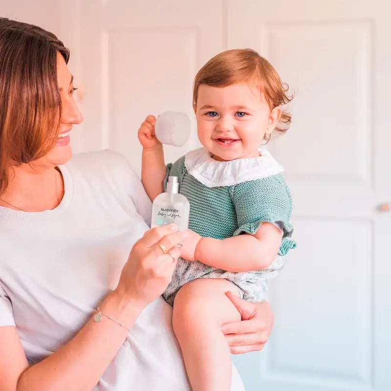 Suavinex Colónia Bebé Colónia Infantil Baixo Teor de Álcool, Não Mancha, 100 Ml