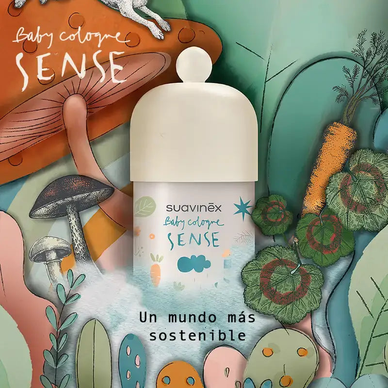 Suavinex Bebé Colónia Sense, Água Perfumada sem Álcool, 100 Ml