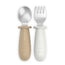 Talheres Suavinex Aço inoxidável didático, +6 meses, Bege