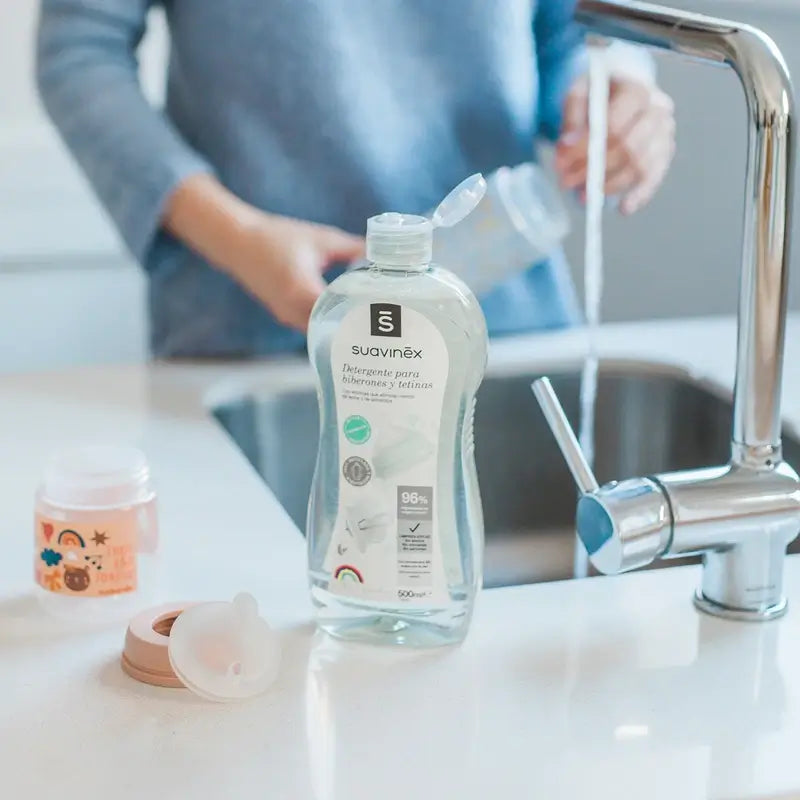 Suavinex Detergente para Biberões e Tetinas 500 Ml