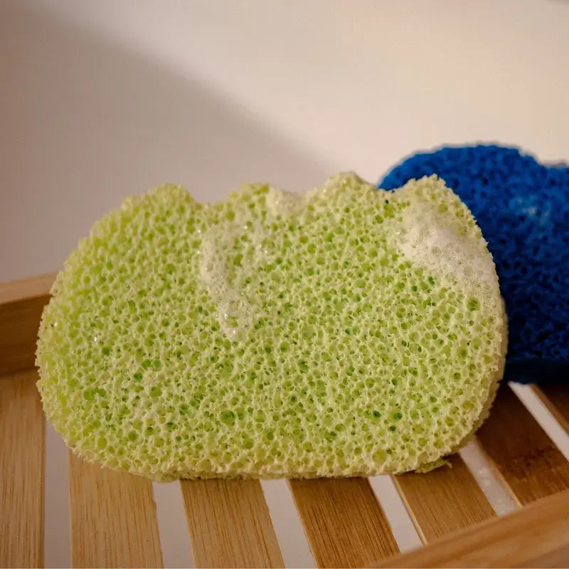 Suavinex Esponja de banho com extrato de bambu, +0 meses / Familiar