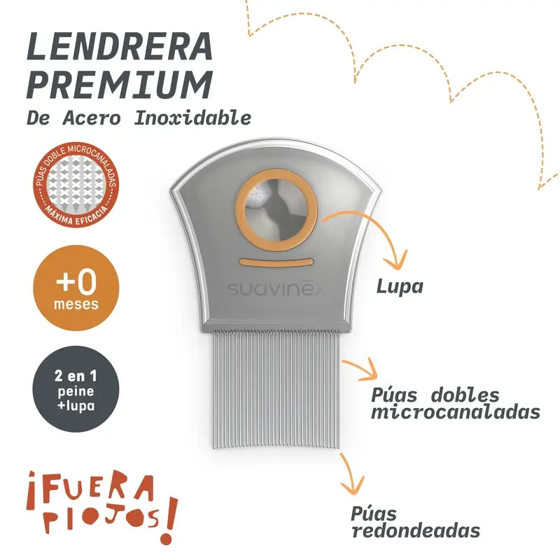 Suavinex Removedor de piolhos e lêndeas, +0 meses