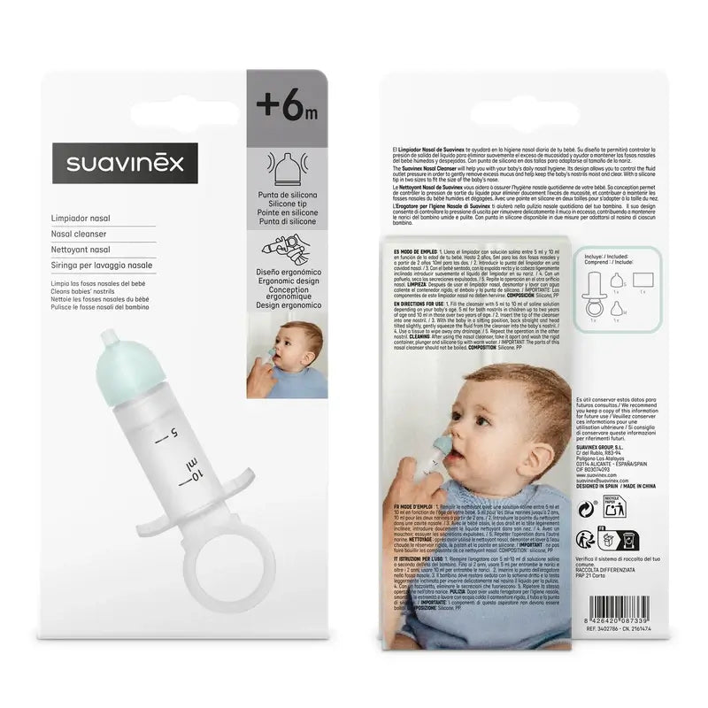 Suavinex Limpador Nasal para Bebés +6 Meses