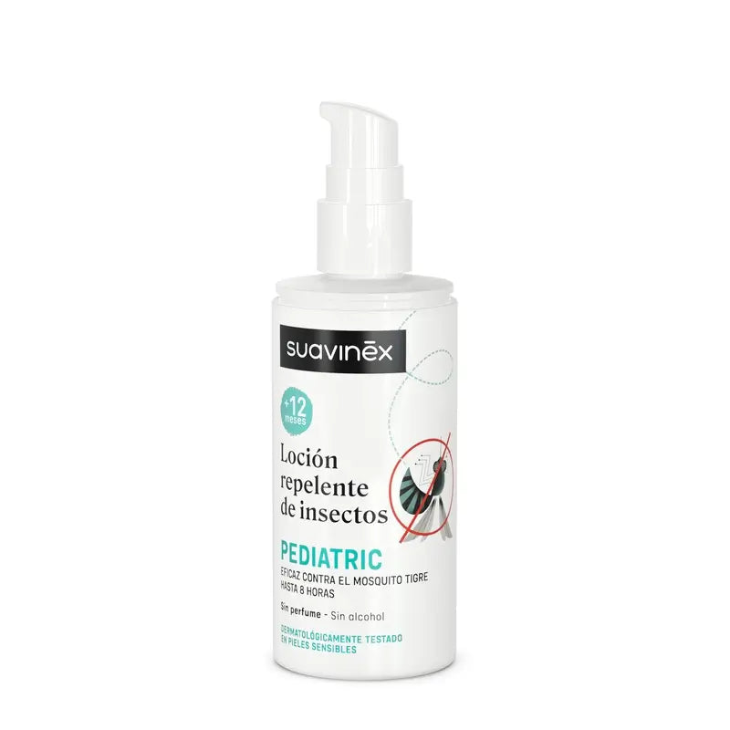 Suavinex Loção Repelente de Mosquitos, +12 Meses, 100 Ml