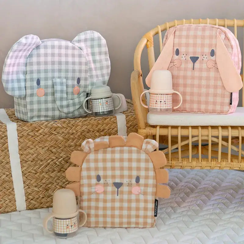 Suavinex Mochila para berçário, Coelho, Rosa