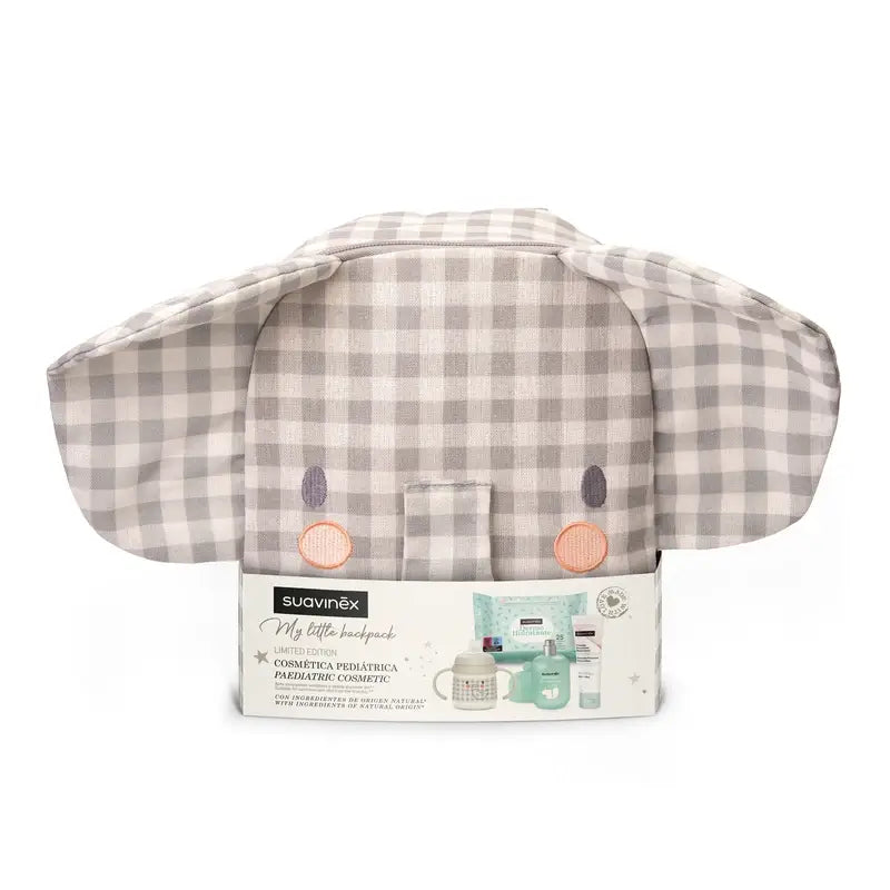 Suavinex Mochila para quarto de bebé, cinzento elefante