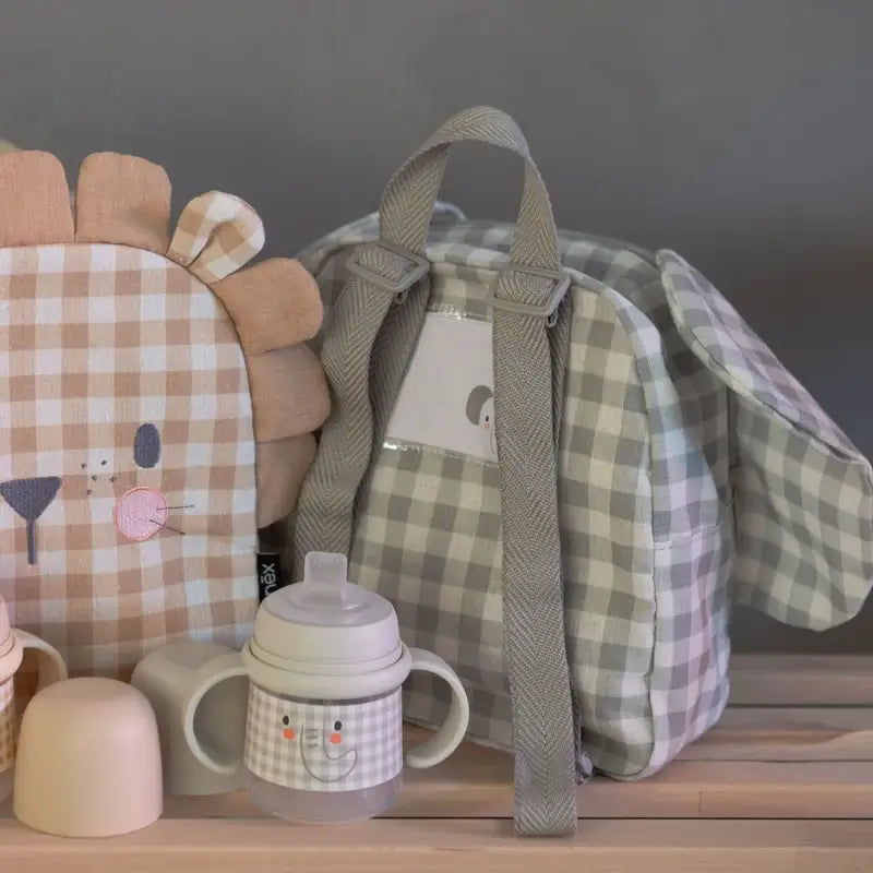 Suavinex Mochila para quarto de bebé, cinzento elefante