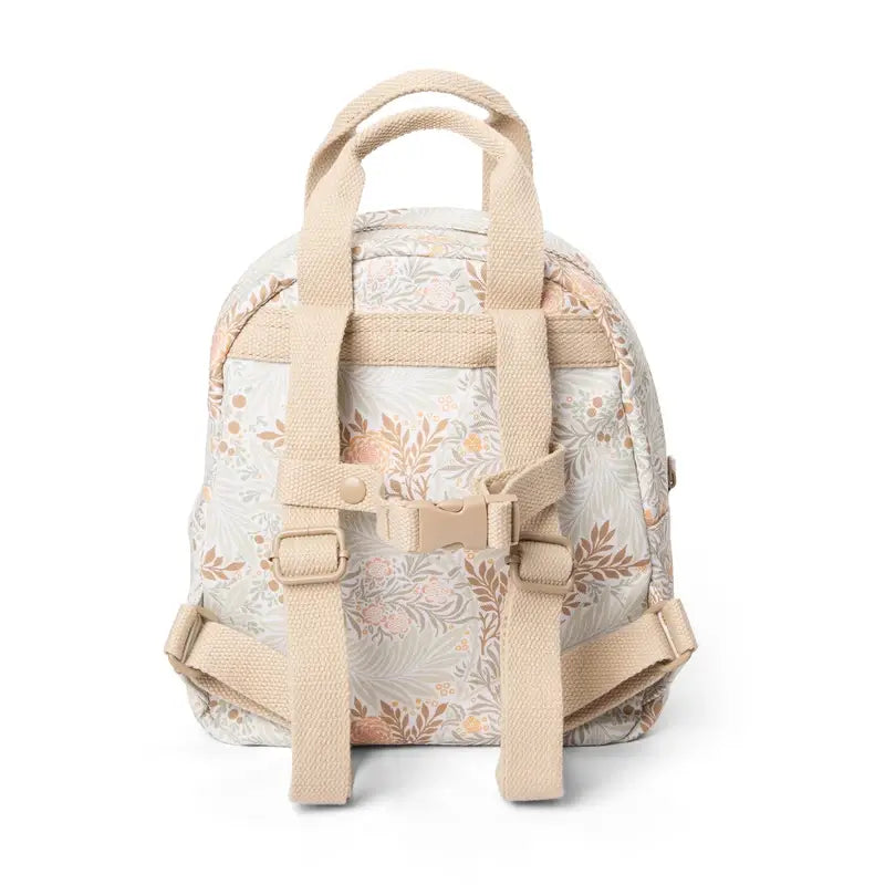 Suavinex Mochila infantil com estampado de poesia Bege