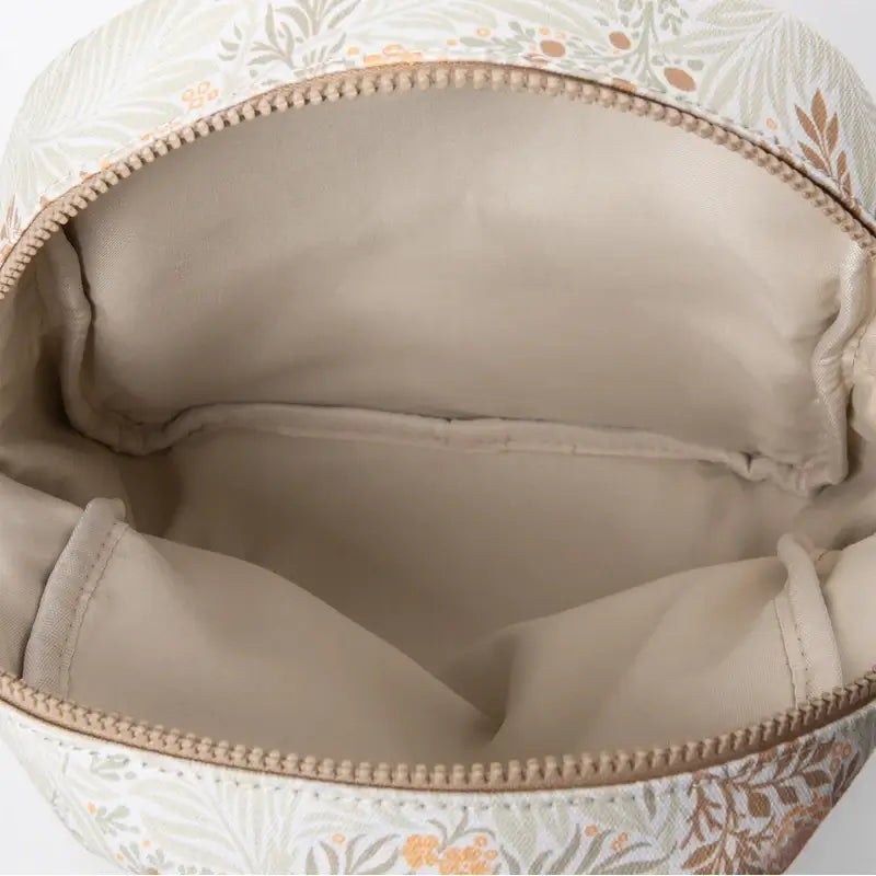 Suavinex Mochila infantil com estampado de poesia Bege