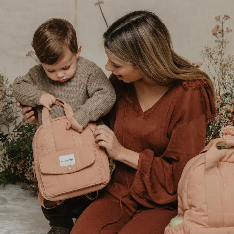 Mochila para crianças Suavinex Poesia Rosa