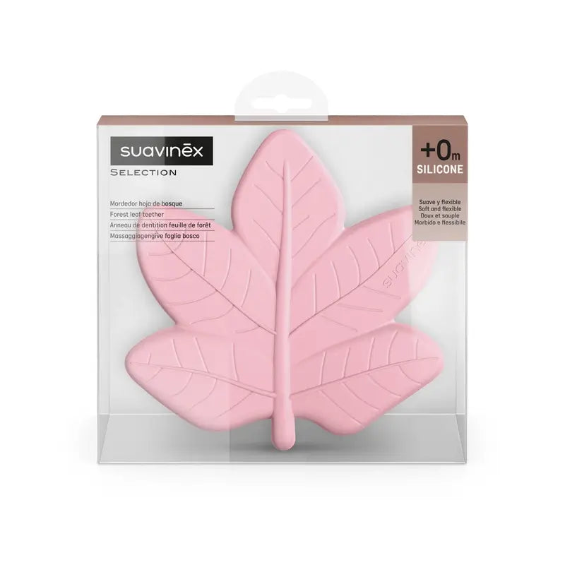 Suavinex Mordedor de Silicone Floresta, Rosa Poesia
