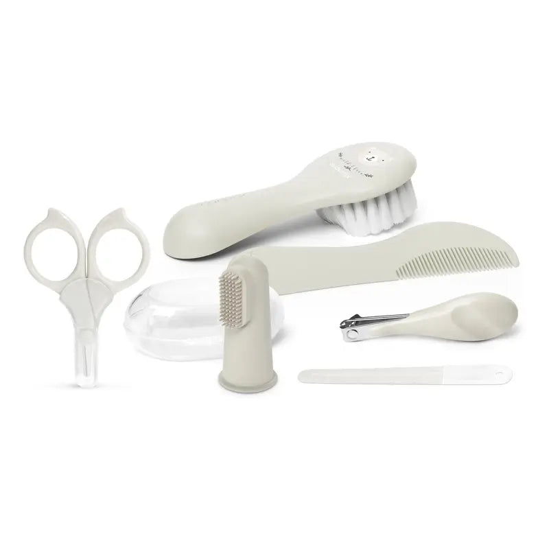 Conjunto de manicura para bebé Suavinex Saco de toilette, cinzento