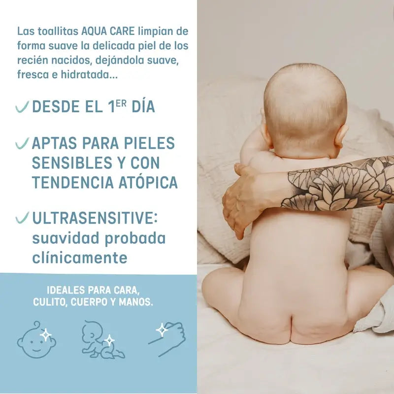 Suavinex Aqua Care Toalhetes, 60 unidades