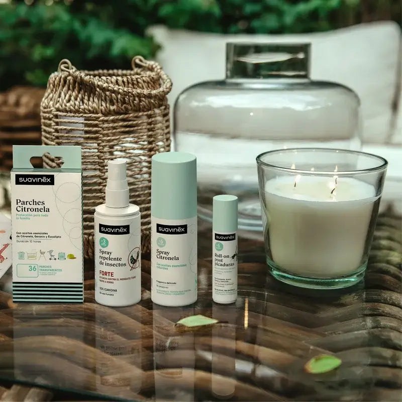 Suavinex Citronella Mosquito Repellent Patches, 36 unidades