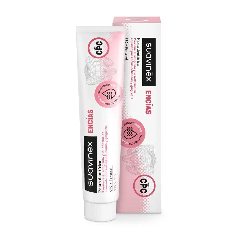 Suavinex Pasta de dentes para gengivas, Uso diário, 75 ml