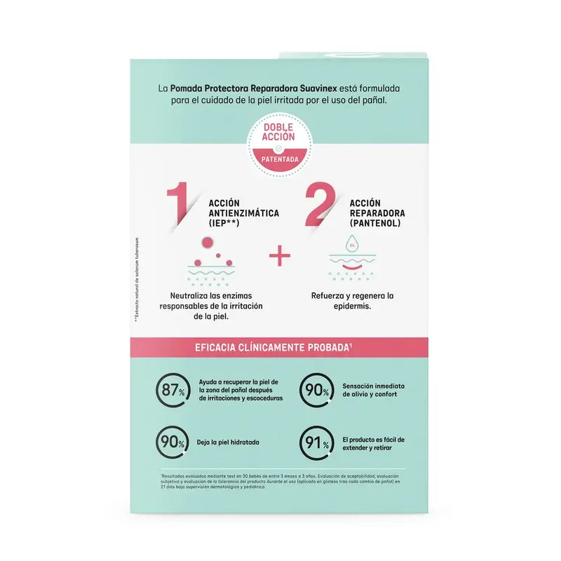 Suavinex Pomada Protetora Reparadora para Fraldas, 75 Ml