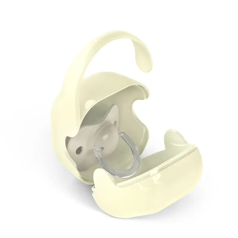 Suavinex Porta-chupetas +0 Meses Passarinhos Bege