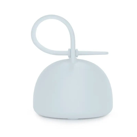 Suavinex Porta-chupetas de silicone com pega, +0 meses, azul balada
