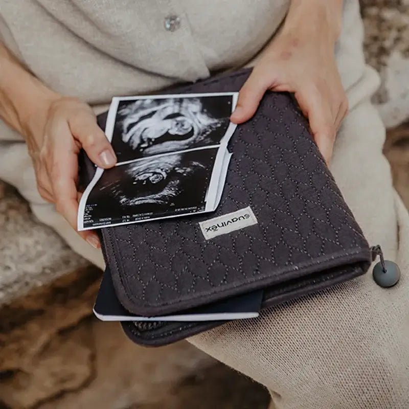 Porta-documentos Suavinex, cinzento