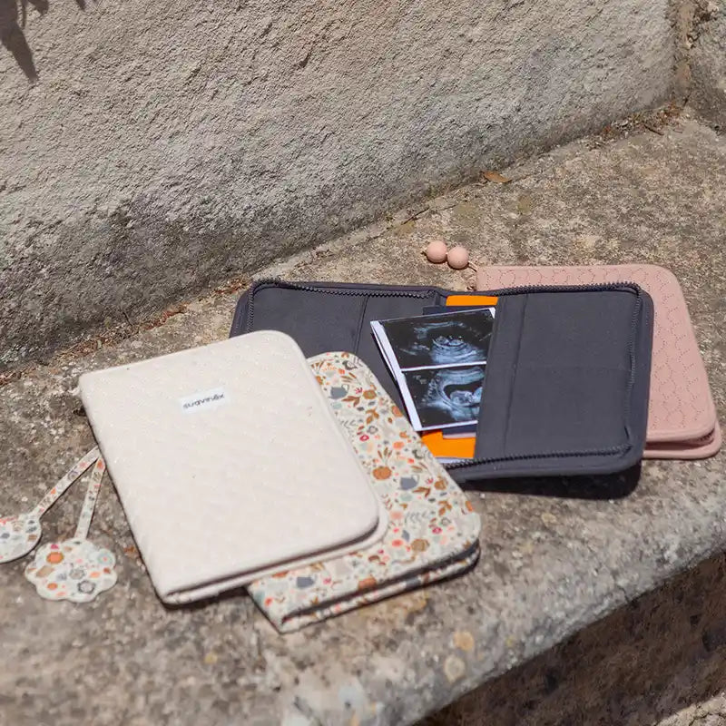 Porta-documentos Suavinex, cor-de-rosa