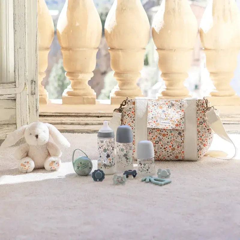 Suavinex Prenda para recém-nascido Chupeta para recém-nascido + Chupeta + Porta-chupeta + Mordedor + Mordedor.Wonderland, Verde