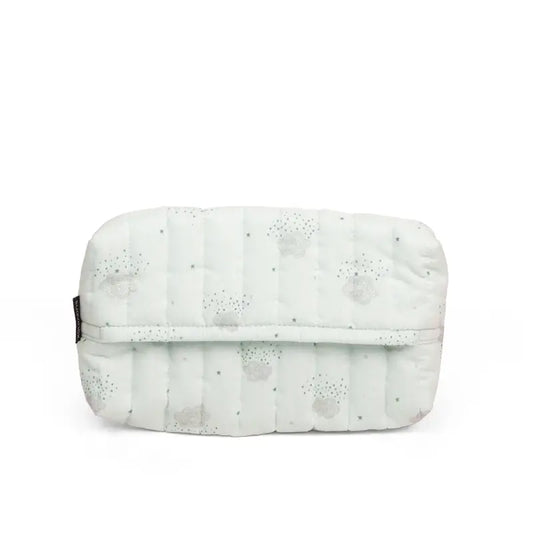 Suavinex Prenda para recém-nascido com suporte para toalhetes de pano, azul