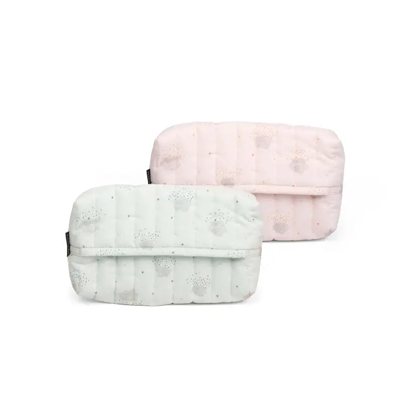 Suavinex Prenda para recém-nascido com suporte para toalhetes de pano, cor-de-rosa